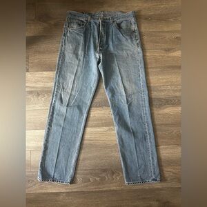 Levi's Relaxed Blue Jeans with Classic Denim Style